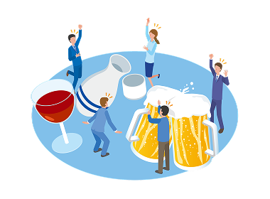 急な飲み会でも、スマートに解決！